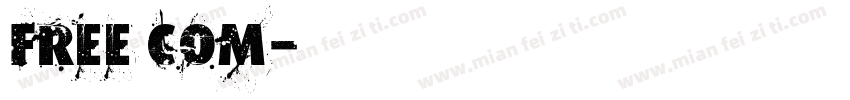 free com字体转换